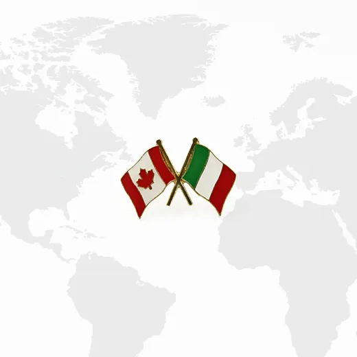 Flag - Canada-Italy